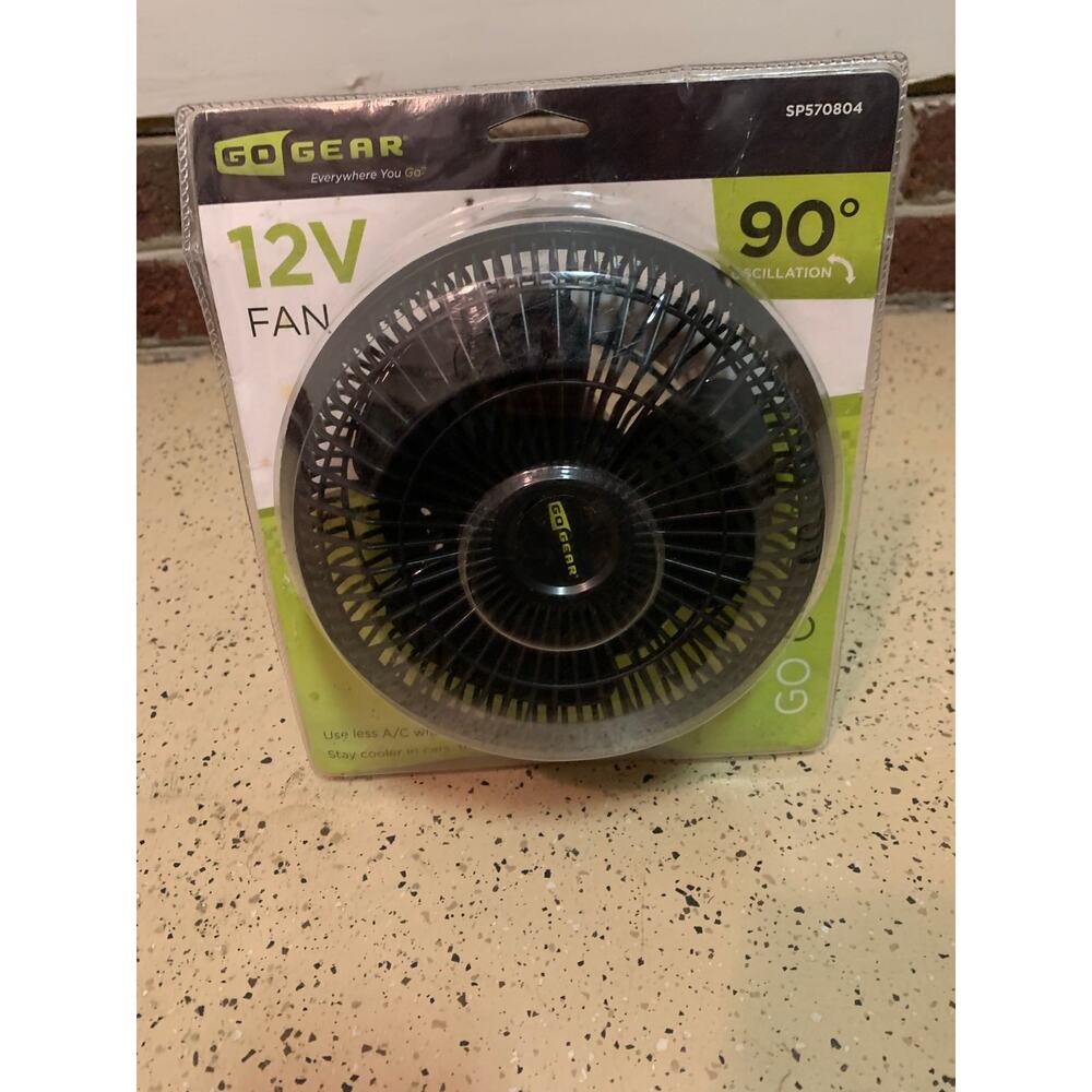 Go Gear 6 volt oscillating fan